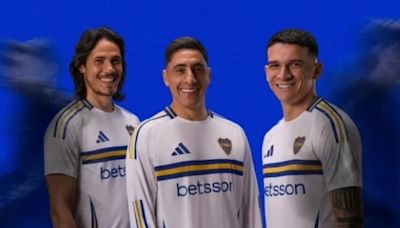 Boca presentó su nueva camiseta alternativa, con la vuelta a los tonos blancos y un homenaje a su historia