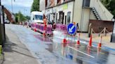 Burst water main leaves locals without water