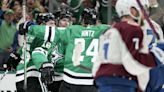 Miro Heiskanen scores 2 power-play goals, Stars beat Avs 5-3 in Game 2 to even series