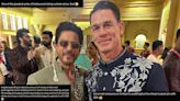 John Cena Pictured With Shah Rukh Khan at Ambani Wedding, Internet Has Thoughts