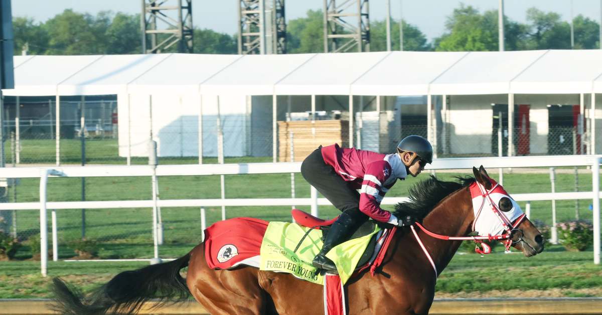 Kentucky Derby: Japan's Undefeated Forever Young Breezes At Churchill Downs