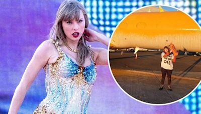 El jet privado de Taylor Swift estuvo en riesgo de ser vandalizado por activistas en Reino Unido