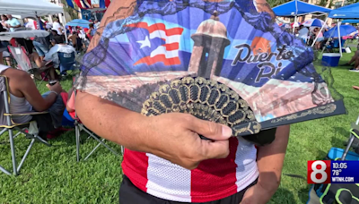 Thousands came to the New Haven Green to celebrate a special veteran themed Puerto Rican Festival