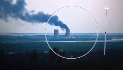 Se produce un incendio en la central nuclear de Zaporiyia en Ucrania - La Tercera