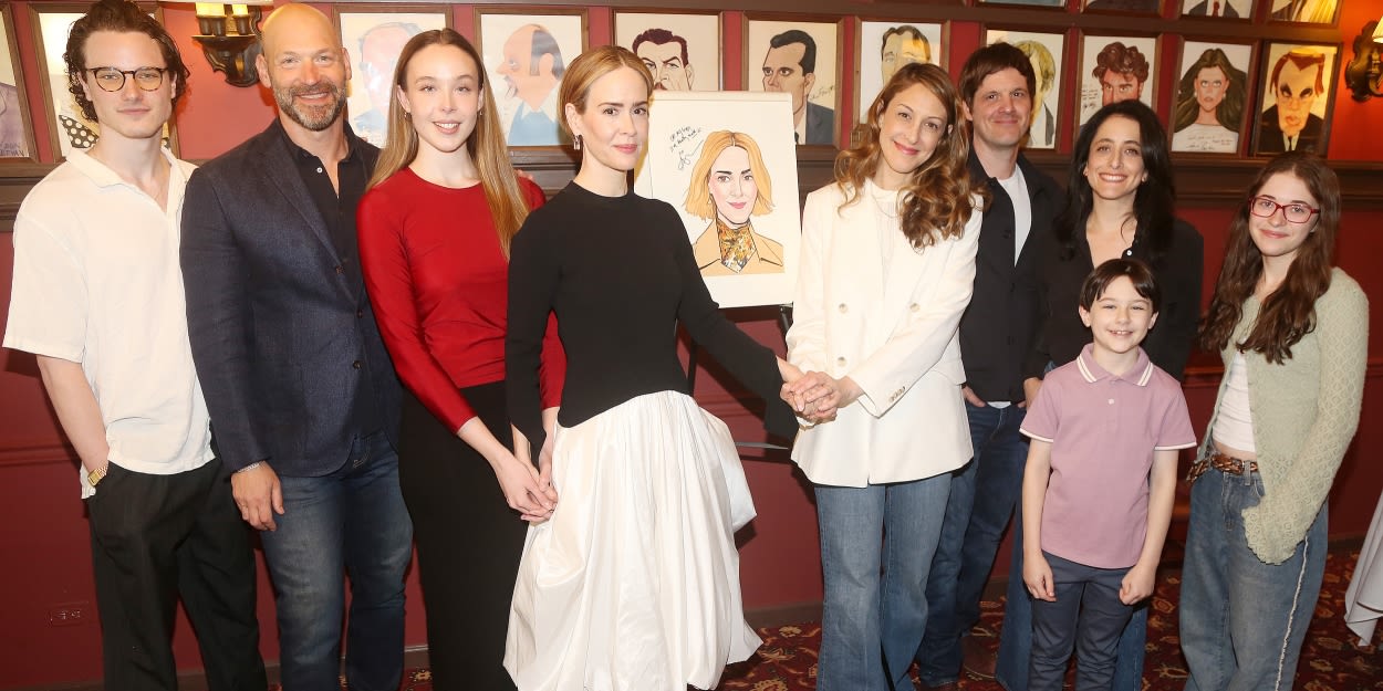 Photos: APPROPRIATE's Sarah Paulson Receives Portrait at Sardi's