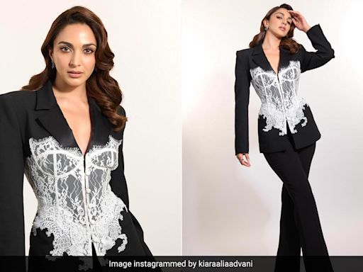 You'll See Kiara Advani's Black Pantsuit Differently Because Of This Unique Feature