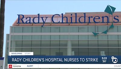 Rady Children's Hospital nurses seeking 30% raise, plans to strike if no deal is made