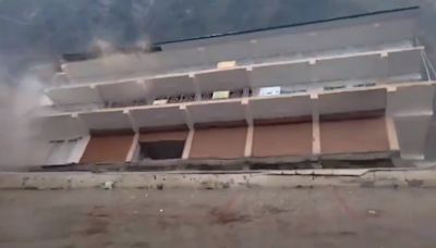 Terrifying VIDEO: Building Collapses Into Parvati River After Floods Due To Cloudburst In Himachal's Kullu