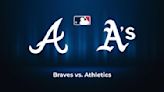 Braves vs. Athletics: Betting Trends, Odds, Records Against the Run Line, Home/Road Splits