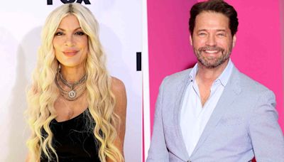 Tori Spelling Says She Chipped Her Front Tooth Making Out with Jason Priestley in an Elevator