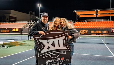 A Big 12 tennis title. A prom dress. Oklahoma State's Chris Young, family enjoyed it all.