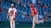 Senzel saves run in 9th, homers leading off 10th and Reds beat Nationals 5-4 for sweep