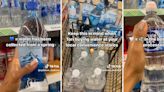 ‘Keep this in mind when you’re buying water at convenience stores’: Dollar Tree shopper shares what the different cap colors on water bottles mean