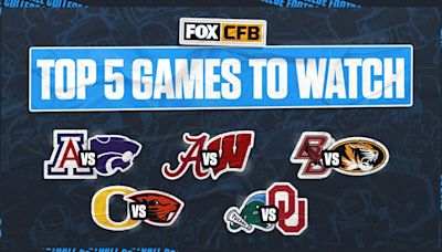 College football Week 3 preview: Top five games to watch this weekend