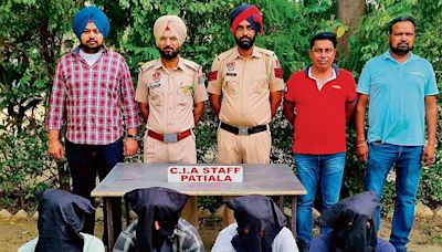 4 arrested, police claim to have solved recent theft cases in Patiala