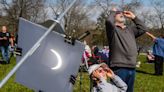 3...2...1, eclipse! Crowd cheers at Codorus State Park as the peak of the eclipse came