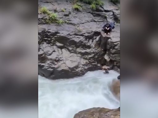 Man Dives Into Swollen Waterfall In Pune, Swept Away By Gushing Water