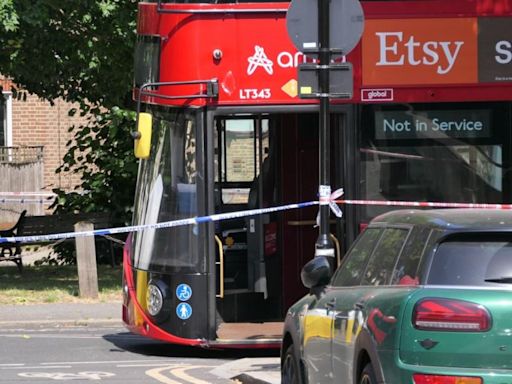 Bus driver stabbed to death 'on his way home after his shift'