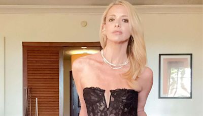 Sarah Michelle Gellar Shows Off Sexy Black Lace Corset and Stack of Glam Necklaces: 'Vegas Era Sarah'