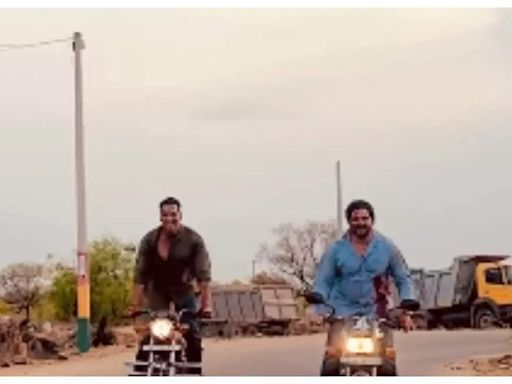 'Jolly LLB 3': Akshay Kumar and Arshad Warsi wrap up the Rajasthan schedule with a fun BTS video - Watch | Hindi Movie News - Times of India