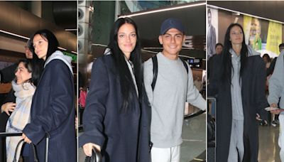 Tras su casamiento, Oriana Sabatini y Paulo Dybala volvieron a Italia: todas las imágenes