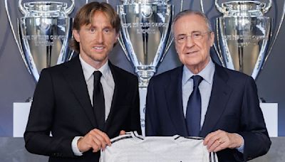 Luka Modric signs one year contract extension with Real Madrid, named captain