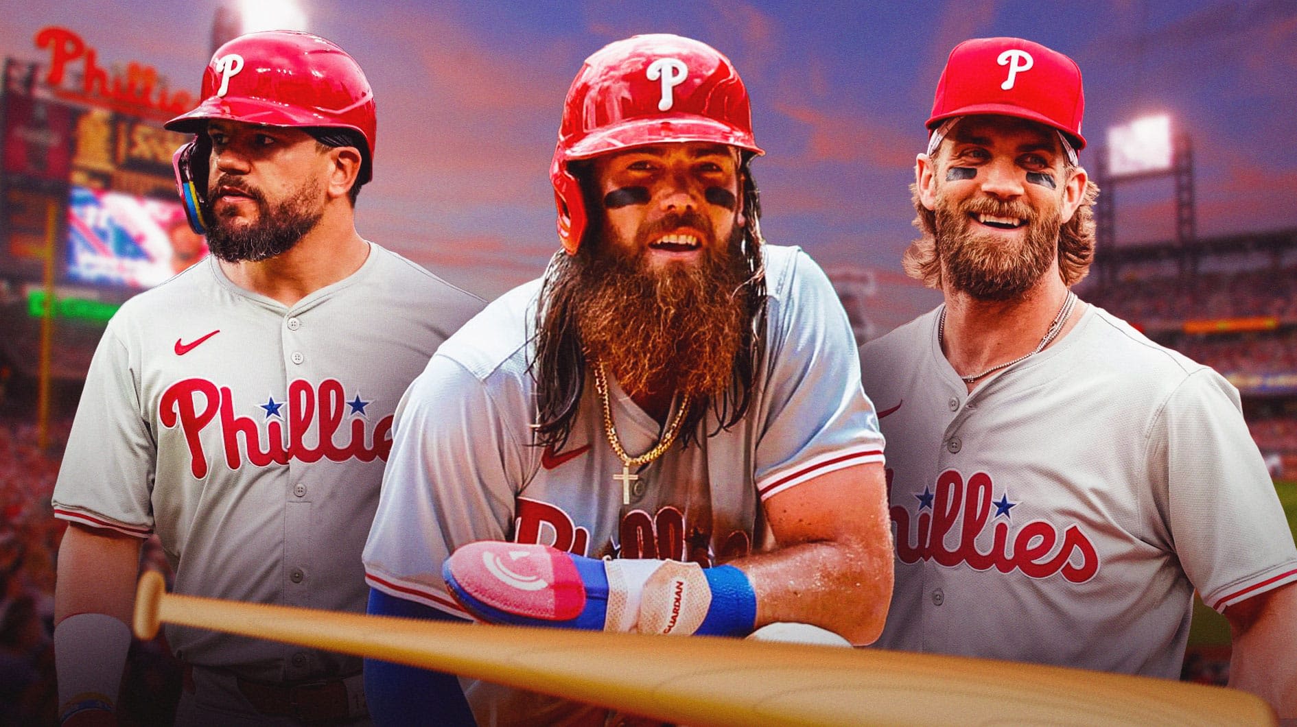 Phillies' Brandon Marsh reveals Bryce Harper, Kyle Schwarber’s inspiring words upon arrival