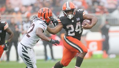Where does Nick Chubb rank on Pro Football Focus’ list of NFL’s best running backs for 2024?