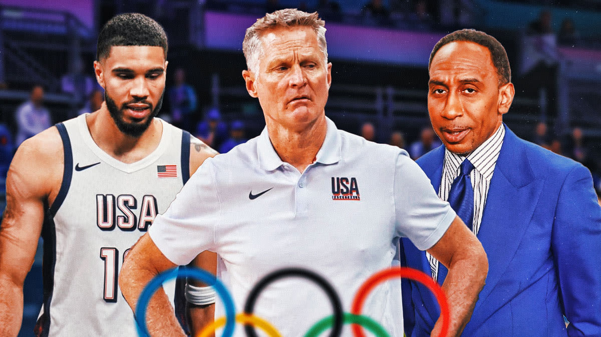 Stephen A. Smith blasts Steve Kerr for 'insulting' Jayson Tatum Olympics decision