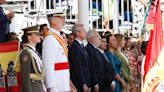 La princesa Leonor acompaña a los Reyes a la Escuela Naval de Marín semanas antes de su ingreso en la Armada