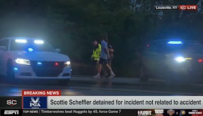 World No. 1 Scottie Scheffler tees off at PGA Championship after being arrested, charged with felony for incident outside Valhalla