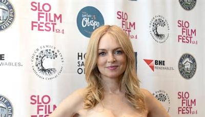 See actor Heather Graham accept King Vidor award at SLO International Film Festival