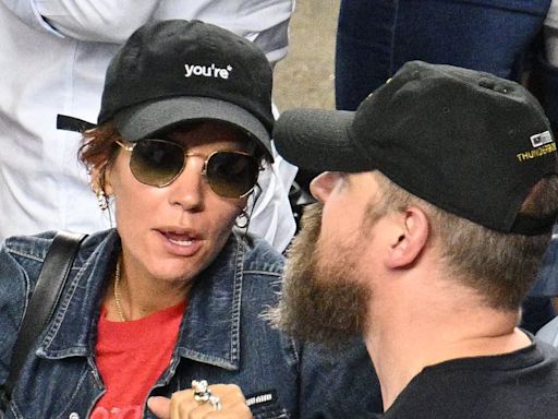 Lily Allen enjoys date night with David Harbour at baseball game