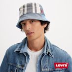 Levis 男女同款 丹寧漁夫帽 / 丹寧拼接