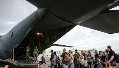 Australia launches military evacuation flights from New Caledonia