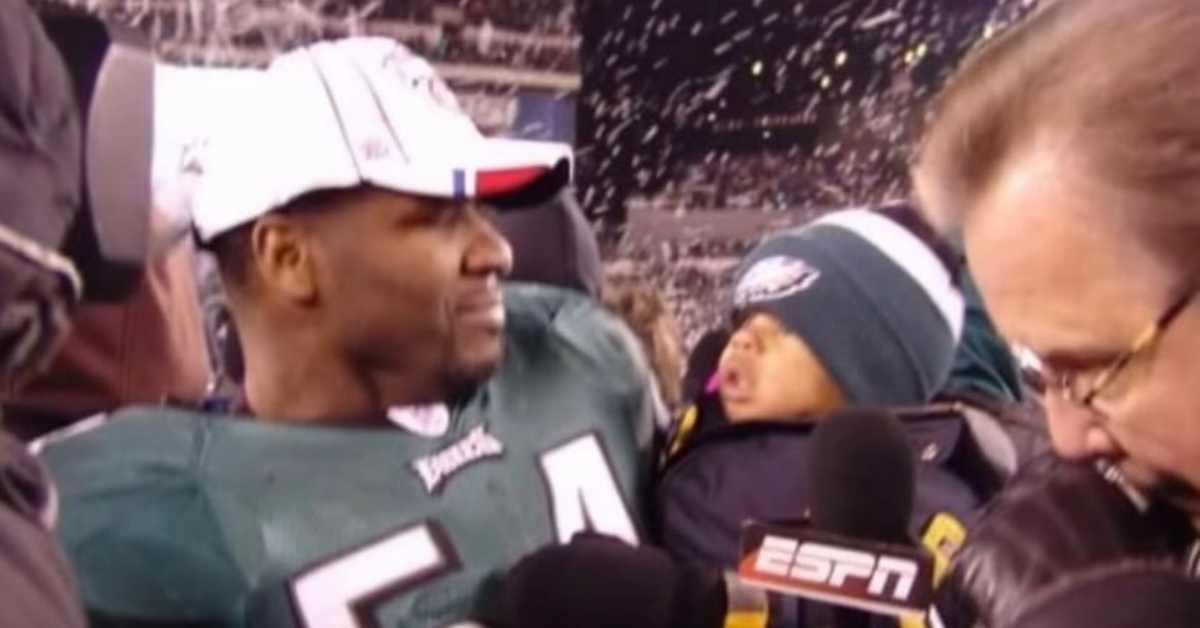 Eagles’ Jeremiah Trotter, Jr. Aims to Escape Father's Shadow