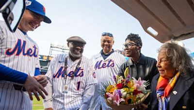 Mets recibieron a Rachel Robinson en celebración del Día de Jackie Robinson