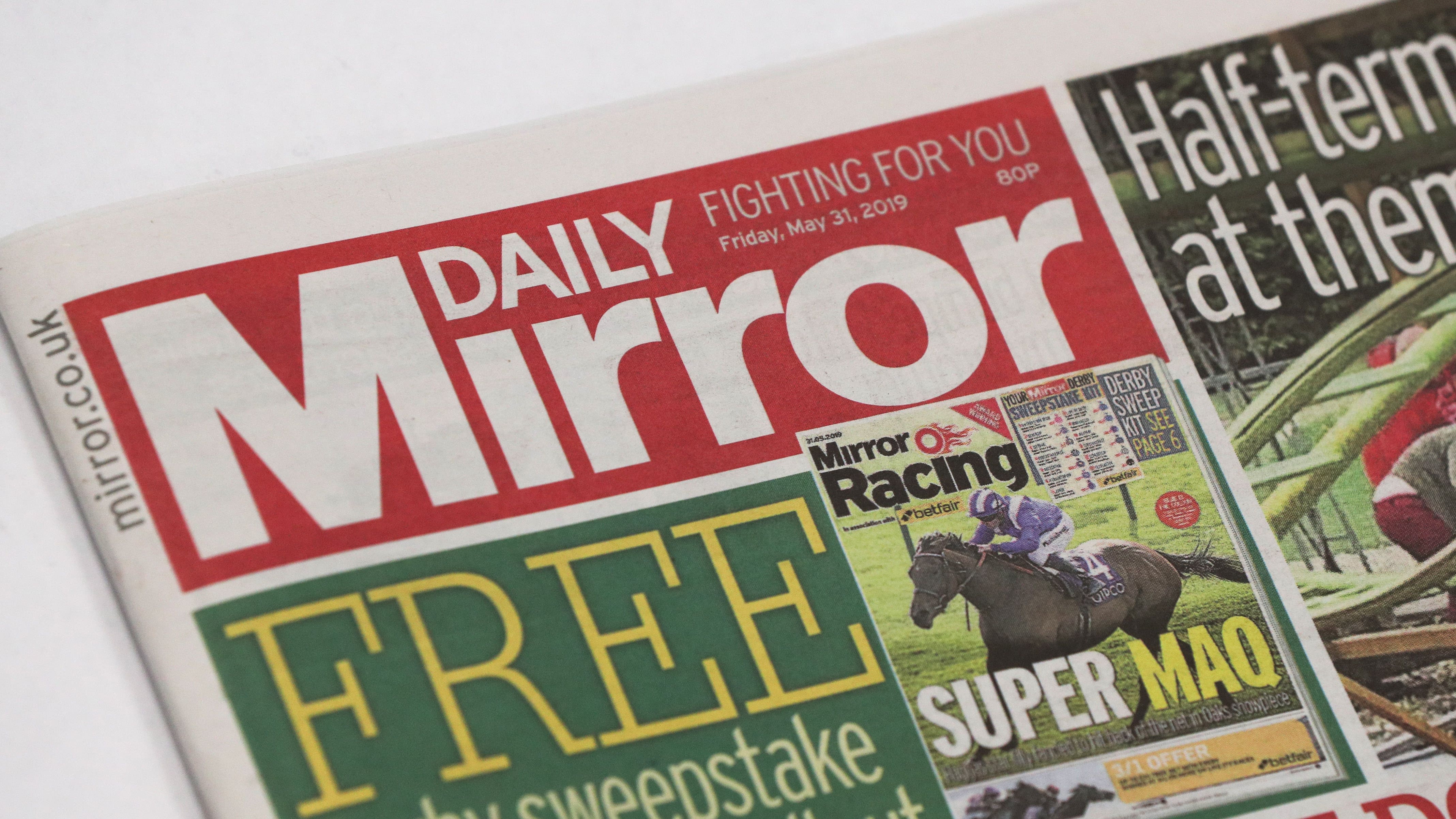 Daily Mirror owner Reach sees another hit from social media news de-ranking