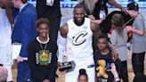 LeBron James shares video of his workout with sons Bronny and Bryce