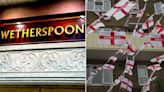 Wetherspoons issues new rules on England flags in its pubs for Euro 2024