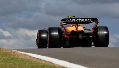 Norris, McLaren sweep weather-affected Friday British GP practice