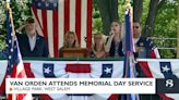 Congressman Van Orden attends West Salem's Memorial Day service