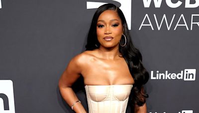 Keke Palmer Looks Like Champagne in Silky Corset and Satin Skirt at 2024 Webby Awards