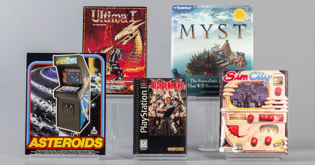 Asteroids, Myst, Resident Evil, SimCity and Ultima inducted into World Video Game Hall of Fame