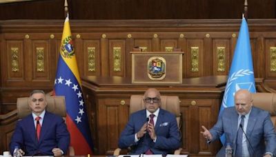 Reunión entre Nicolás Maduro y la Corte Penal Internacional