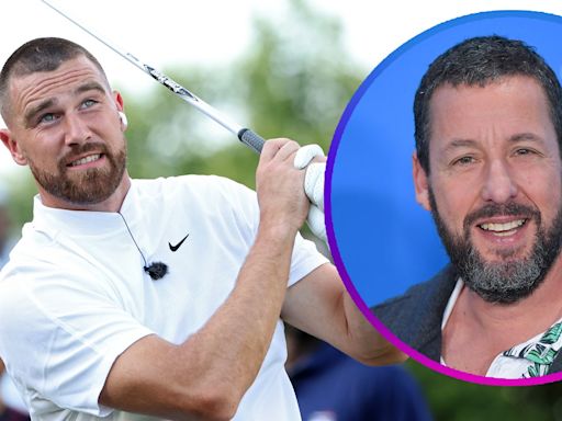 Travis Kelce Addresses Fan Theory About Whether He'll Be in 'Happy Gilmore 2' With Adam Sandler