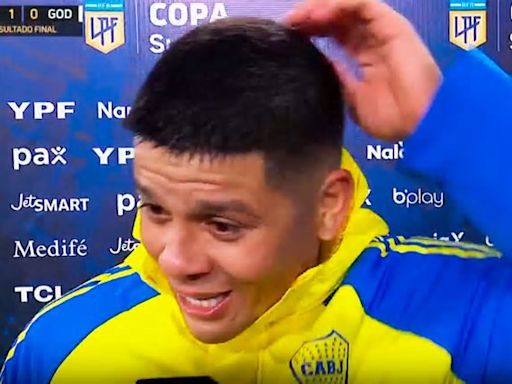 (VIDEO) La reacción de Marcos Rojo cuando se enteró que Boca va a jugar contra