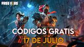 Free Fire | Códigos de hoy miércoles 17 de julio de 2024: recompensas gratis