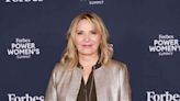 Kim Cattrall Channeled Her Samantha Jones 'And Just Like That ...' Cameo in a Holographic Jacket