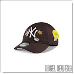 【ANGEL NEW ERA】MLB NY 紐約 洋基 INFANT 軟版 嬰兒帽 咖啡色 松鼠 9TWENTY 不可調